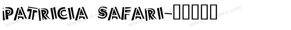 Patricia Safari字体转换